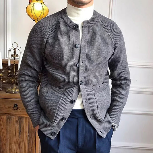 Cardigan Messieurs Gris