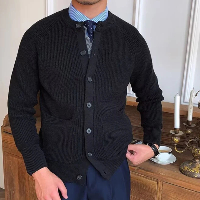 Cardigan Messieurs Noir