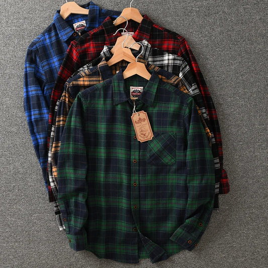 Chemise Montréal à Carreaux 100% Coton