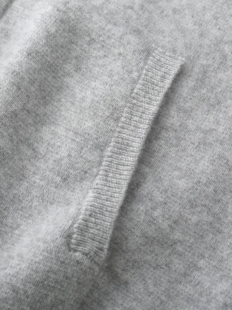 Ensemble Chamonix 100% Laine Mérinos Détails Poches Veste