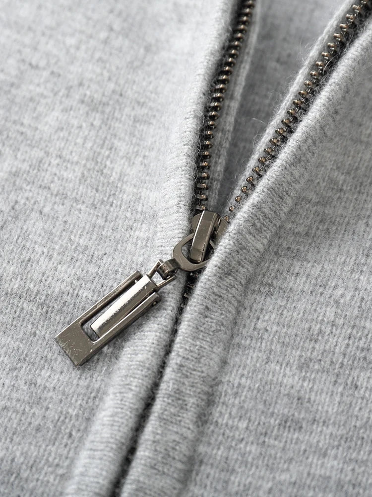 Ensemble Chamonix 100% Laine Mérinos Détails Zip