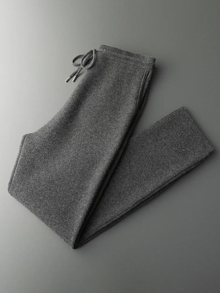 Ensemble Chamonix 100% Laine Mérinos Dark Grey Pant