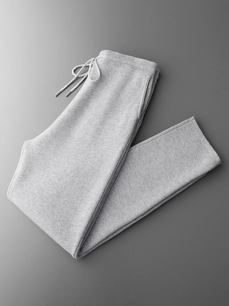 Ensemble Chamonix 100% Laine Mérinos Light Grey Pant
