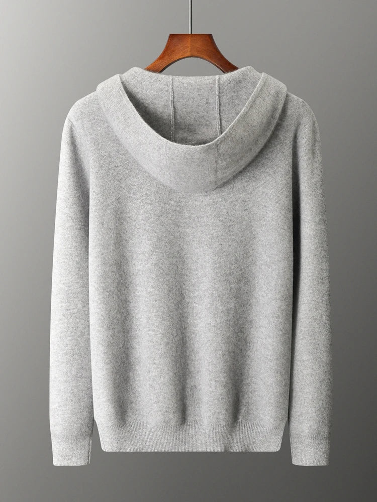 Ensemble Chamonix 100% Laine Mérinos Light Grey Veste 2