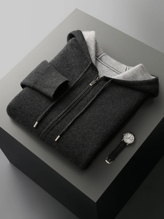 Ensemble Courchevel 100% Laine Mérinos   Dark Grey