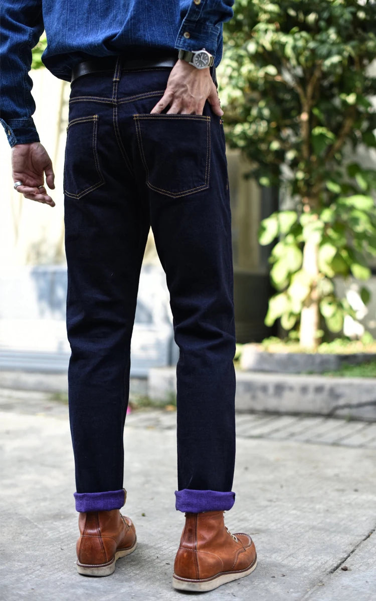 Jean Purple Dali Selvedge 2