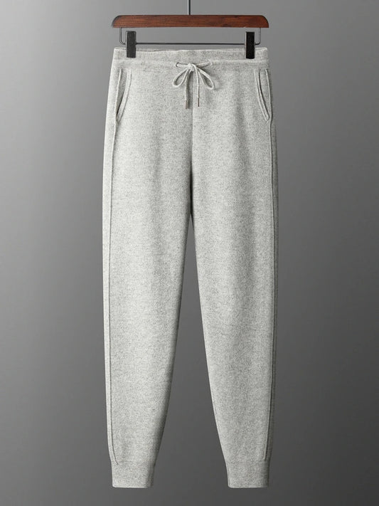 Pantalon Jogging Boden 100% Laine Mérinos Light Grey 1