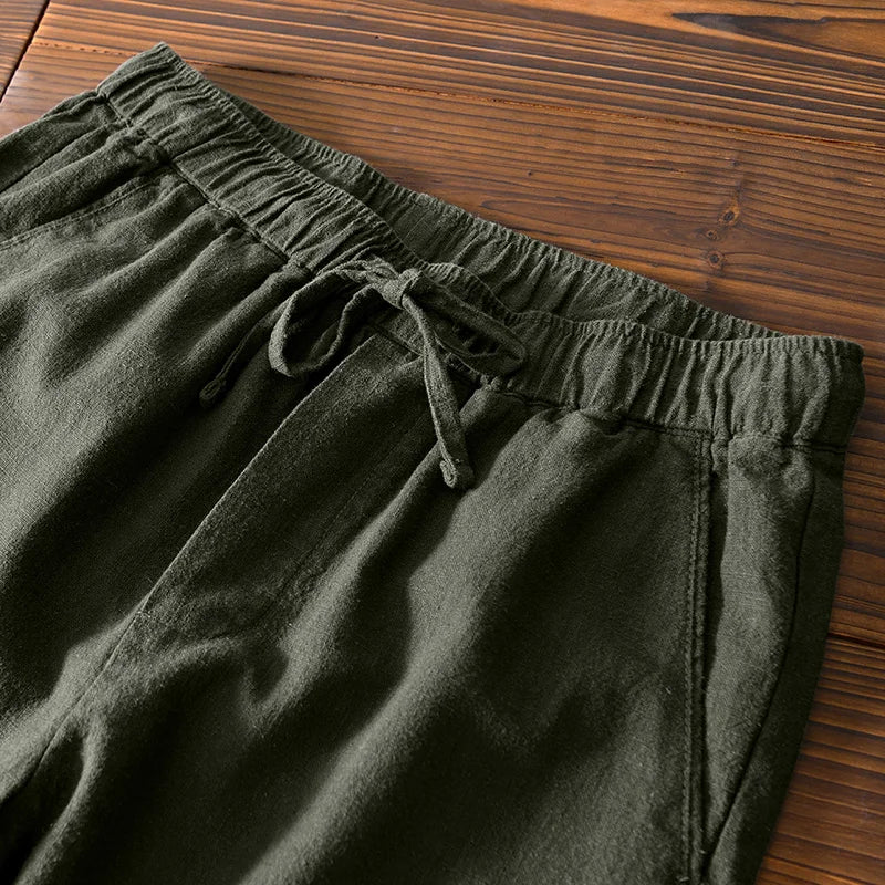 Pantalon Monte-Carlo Lin Détails Green Army 1