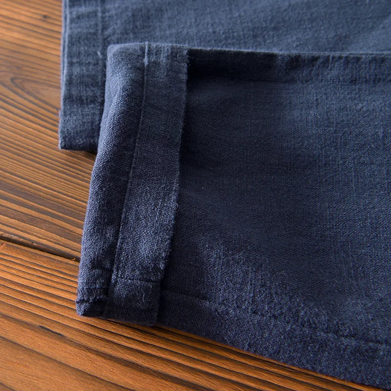 Pantalon Monte-Carlo Lin Détails Navy 1