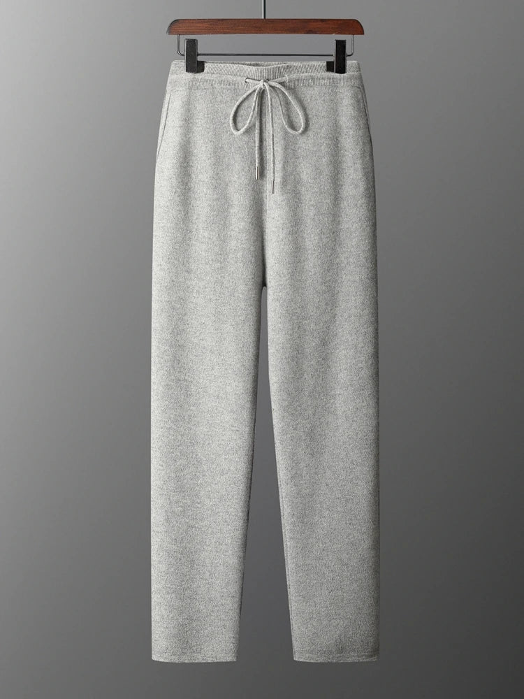 Pantalon Oslo 100% Laine Mérinos Light-Gray 1