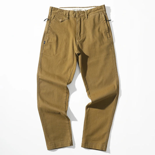 Pantalon Safari Coton Extensible Camel