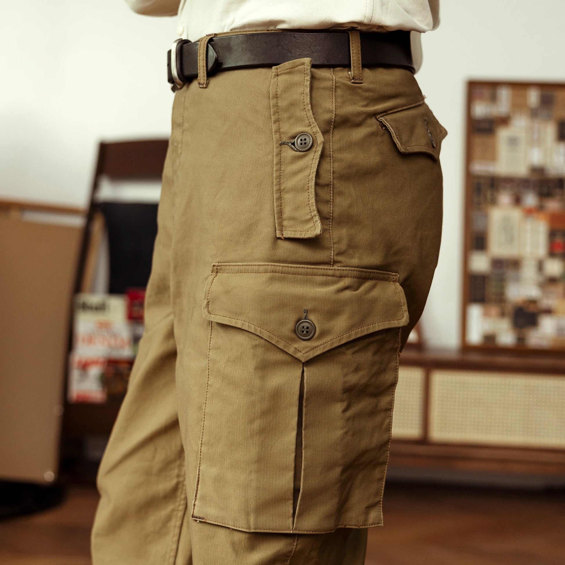 Pantalon Vigneron Cargo 100% Coton Haute Qualité 7