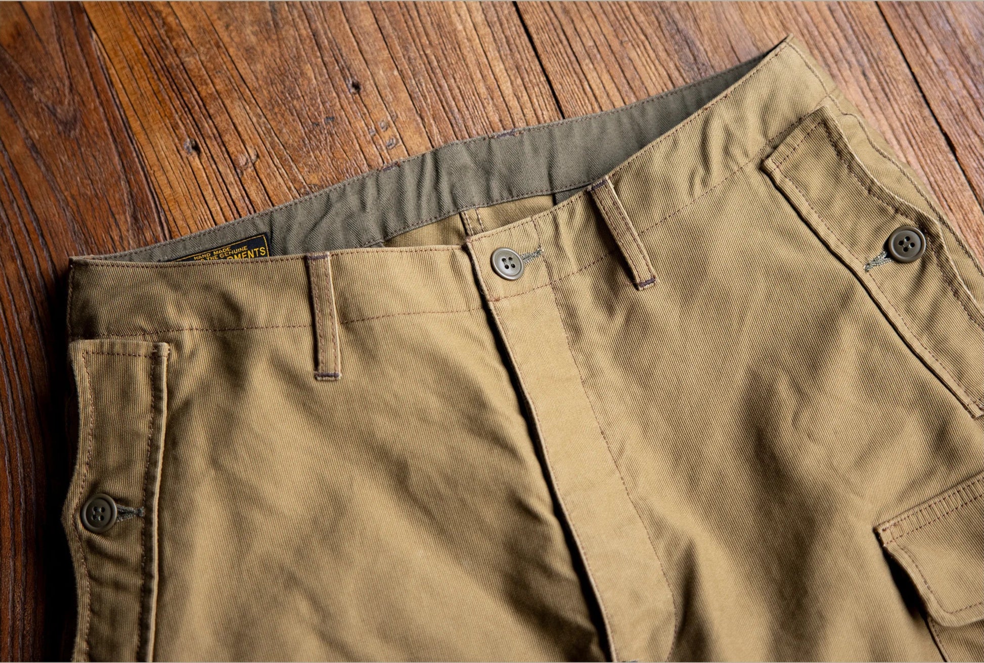 Pantalon Vigneron Cargo 100% Coton Haute Qualité Détails 1