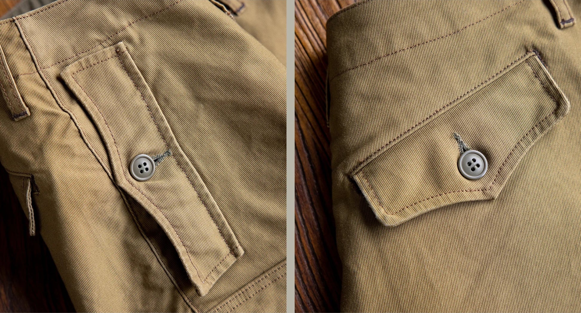 Pantalon Vigneron Cargo 100% Coton Haute Qualité Détails 3