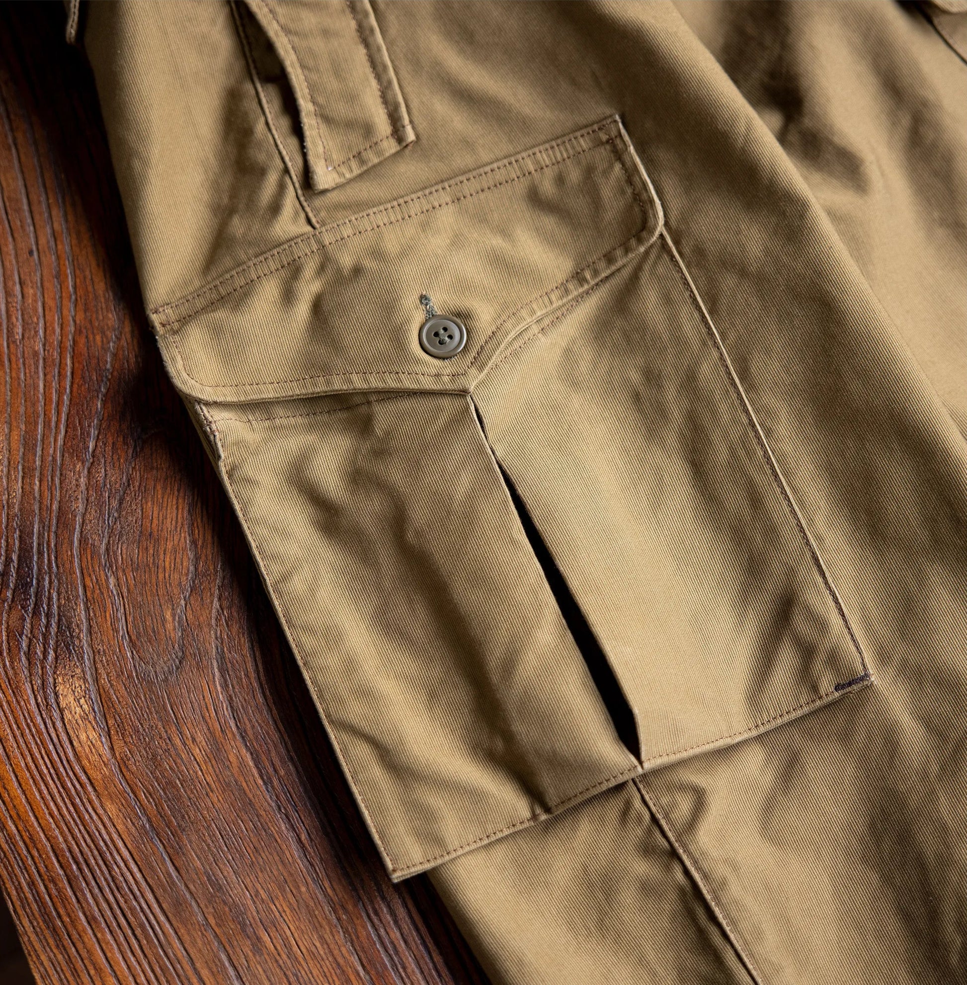 Pantalon Vigneron Cargo 100% Coton Haute Qualité Détails 4