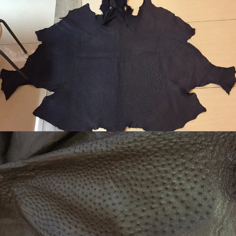Pochette Mercury en Cuir d'Autruche Détails Qualité