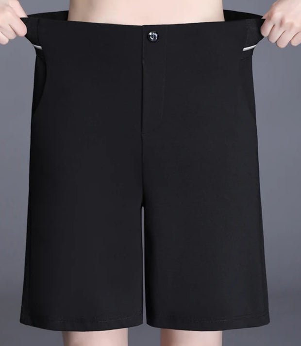 Bermudas Ville Quotidien - MODY - shorts en coton et polyester, taille haute avec poches latérales | SuzzaneMarket