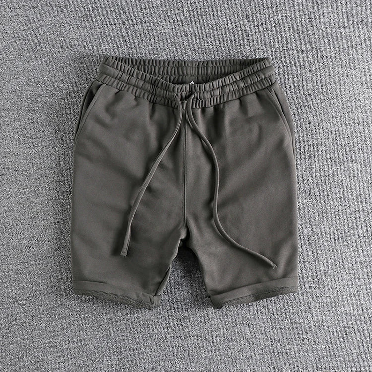Short Séville en coton confort Jogging Gris 