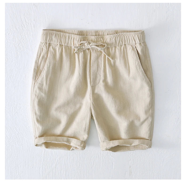 Short Toscane Coton/Lin Beige