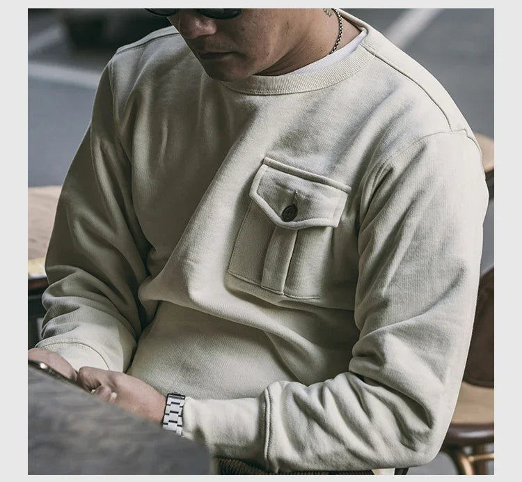 Sweat Kobe 100% Coton Supérieur Blanc Crème 4
