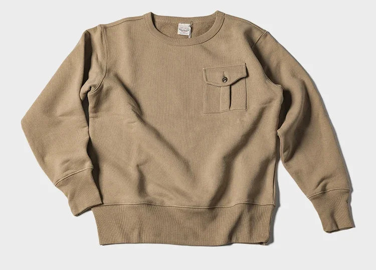 Sweat Kobe 100% Coton Supérieur Camel