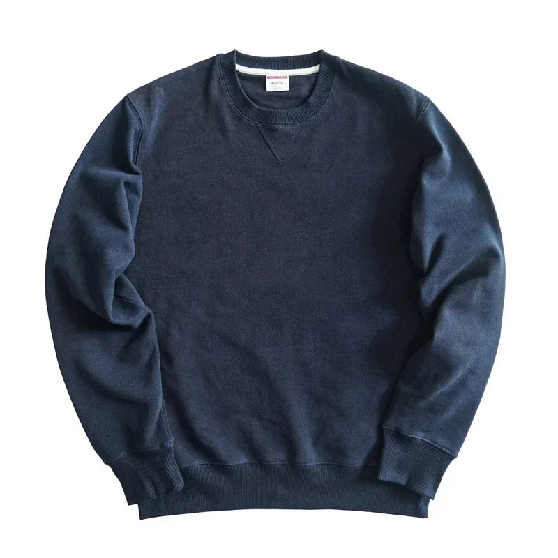 Sweat Ozaka 100% Coton Qualité Supérieure Bleu Marine