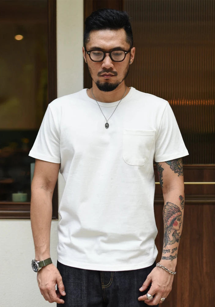 T-Shirt Chiba 100% Coton Qualité Supérieur 340g/m² Blanc Crème 1