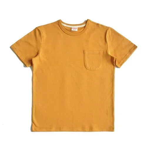 T-Shirt Chiba 100% Coton Qualité Supérieur 340g/m² Jaune