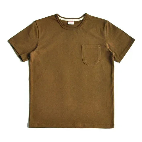 T-Shirt Chiba 100% Coton Qualité Supérieur 340g/m² Marron