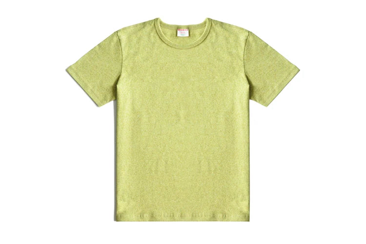 T-Shirt Fuji Chiné 100% Coton Supérieur Vert