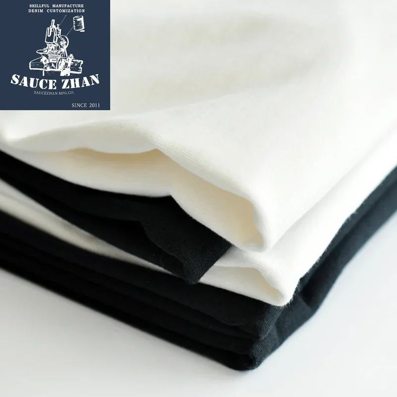 T-Shirt Qualité Supérieure 100% Coton Black or White Détails