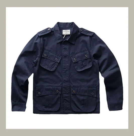 Veste American Vintage 100% Coton Bleue