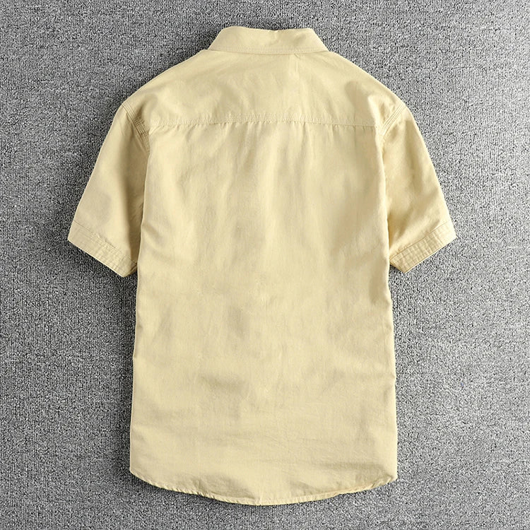 Chemise Cargo 100% Coton Sable  Dos