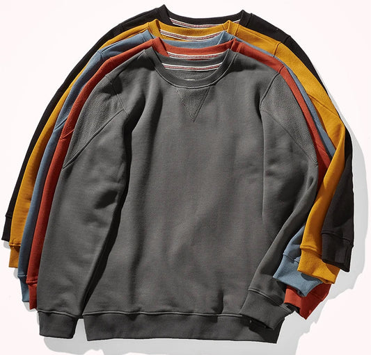 Sweat Rétro 100% coton 5 Couleurs