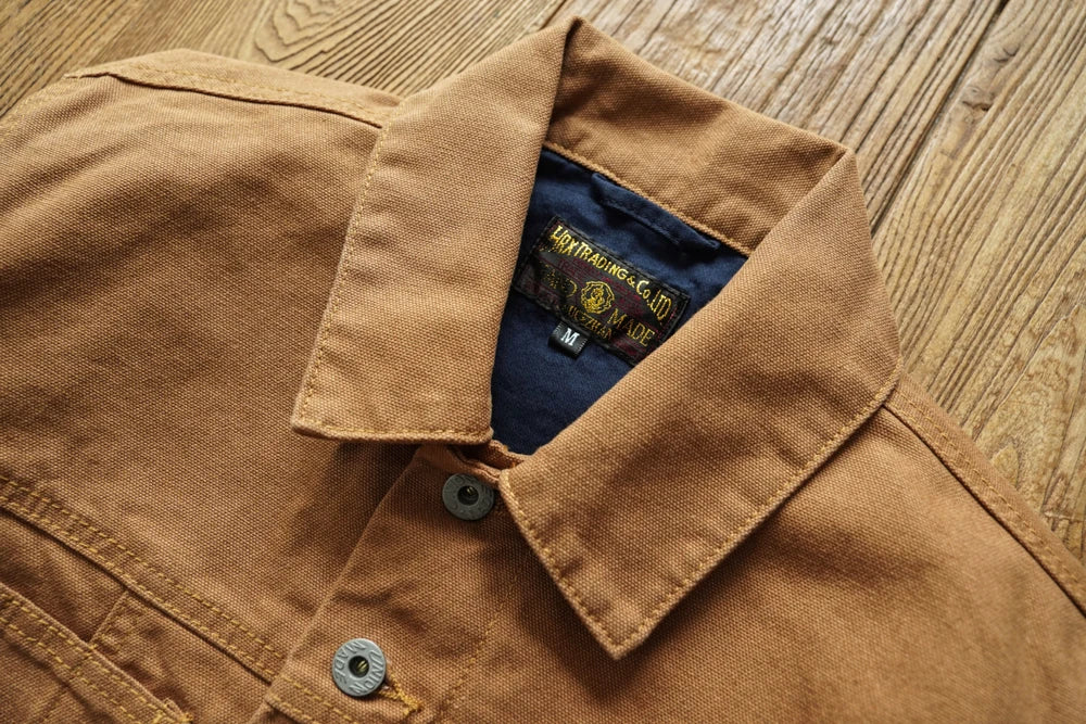 Veste Ranch 100% coton Marron Col