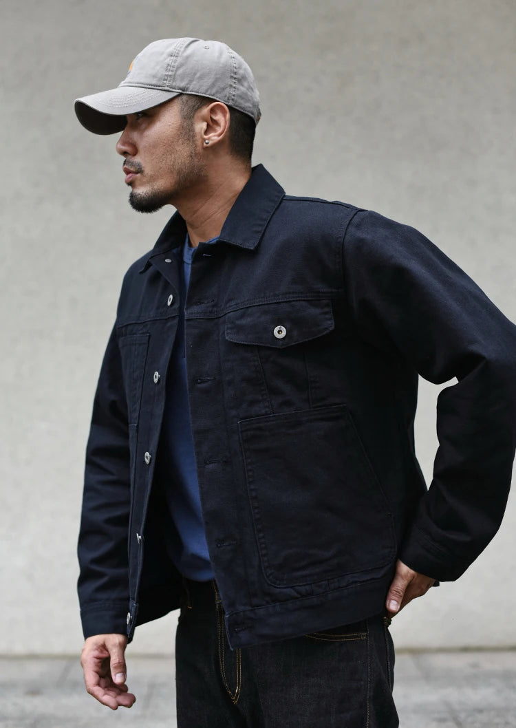 Veste Ranch 100% coton Noir 2